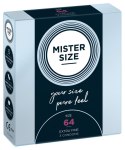 Mister Size – Prezerwatywy 64 mm, zestaw 3 szt.