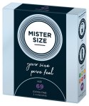 Prezerwatywy Mister Size 69 mm, 3 sztuki