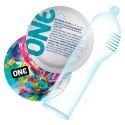 ONE Pleasure Plus – Stymulujące Prezerwatywy, 12 szt.