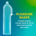 ONE Pleasure Plus – Stymulujące Prezerwatywy, 12 szt.