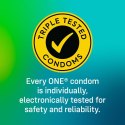 ONE Pleasure Plus – Stymulujące Prezerwatywy, 12 szt.