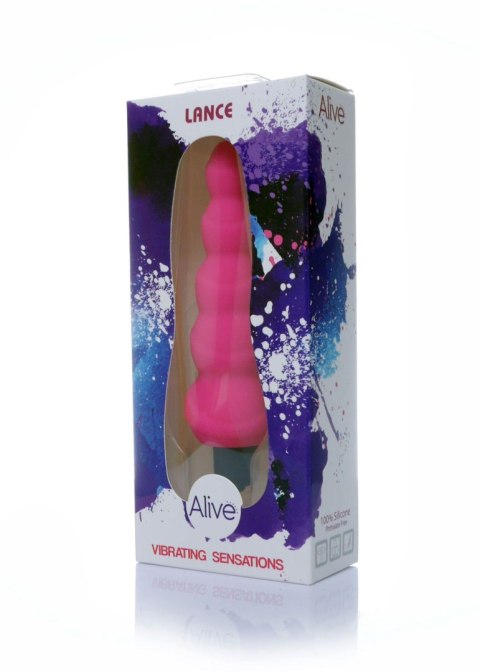 Lance – Luksusowy Wibrujący Plug Analny z Medycznego Silikonu
