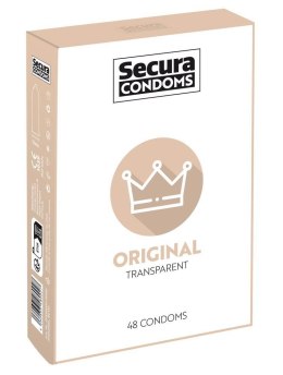 Secura Original: Zestaw Klasycznych Prezerwatyw (48 sztuk)
