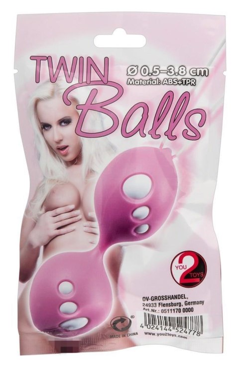 Wibrujące Kule Gejszy Twin Balls