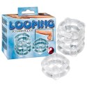 Zestaw dwóch silikonowych pierścieni Looping