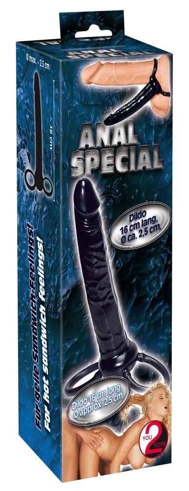 Analny Zestaw z Dildo i Uprzężą