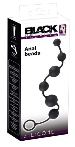 Aksamitne Kulki Analne Black Velvets