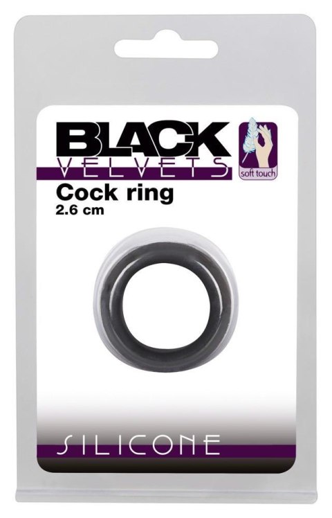 Pierścień erekcyjny Black Velvets 2.6 cm