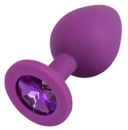 Klejnotowy Plug Analny Fioletowa Rozkosz