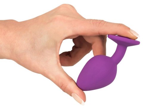 Klejnotowy Plug Analny Fioletowa Rozkosz