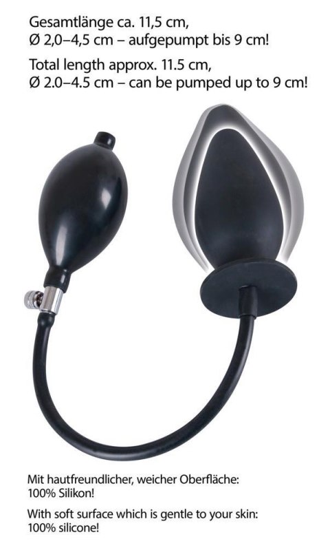 Nadmuchiwany Plug Analny