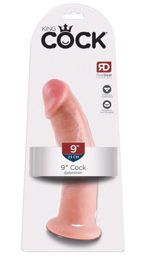 KC 9" Cock Light - Hiperrealistyczne Naturalne Dildo