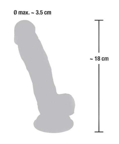 Realistyczne Dildo z Medycznego Silikonu 18 cm
