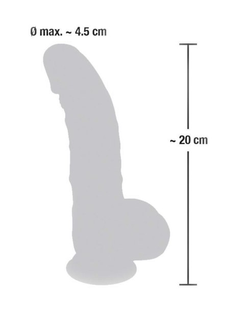 Realistyczne Dildo z Medycznego Silikonu 20 cm