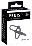 Uretrowy Plug z Pierścieniem na Żołądź