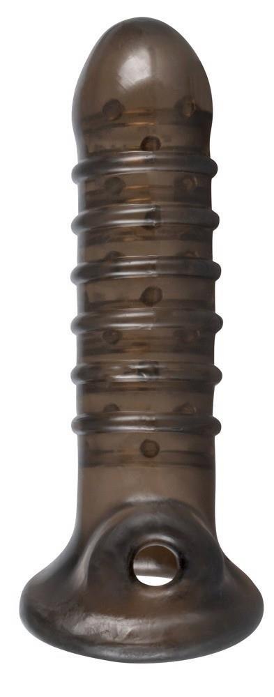 Elegancka Nakładka na Penisa Rebel Dick & Ball Sleeve Dymny
