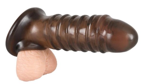Elegancka Nakładka na Penisa Rebel Dick & Ball Sleeve Dymny