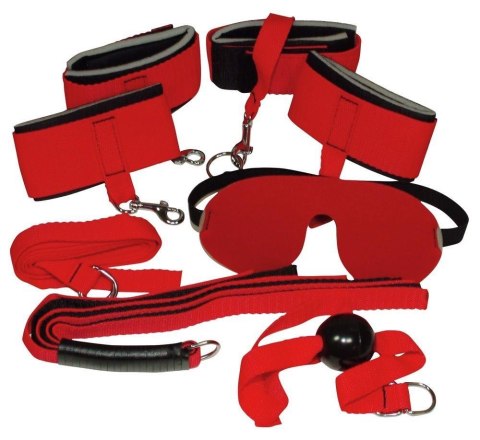 Ekskluzywny Zestaw Bondage BK Red Giant (8 elementów)