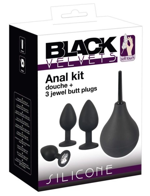 Zestaw Analny Black Velvets
