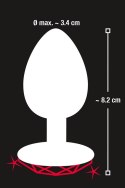 Luksusowy Korek Analny z Kryształem – Rozmiar M
