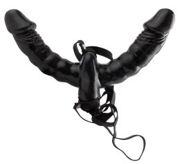 FF Double Delight: Podwójny Wibrator Typu Strap-On