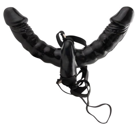 FF Double Delight: Podwójny Wibrator Typu Strap-On