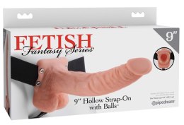 Wydrążone Dildo Strap-On Fetish Fantasy 22,9 cm
