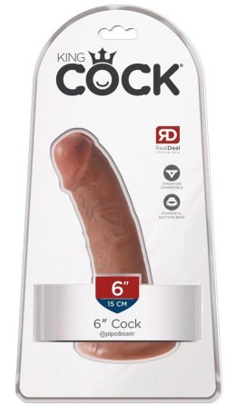 King Cock Realistyczne Dildo – 6 cali naturalnej rozkoszy