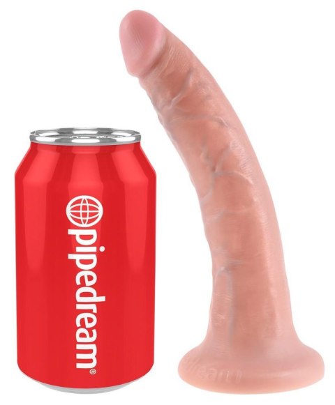 Realistyczne Dildo King Cock 7 cali Flesh