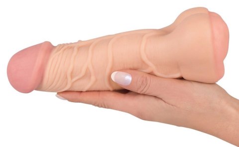Przedłużka i Masturbator 2w1 Nature Skin