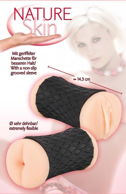 Nature Skin: Podwójna Rozkosz (Wagina i Anus)