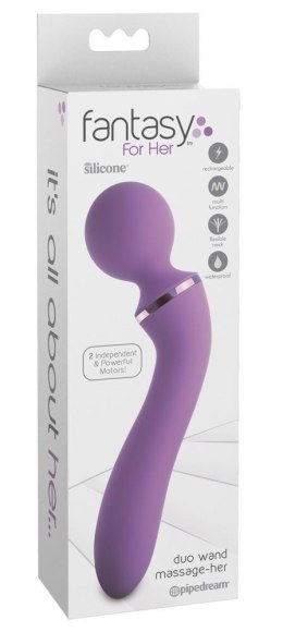 FFH Duo Wand – Elegancki Masażer Wibracyjny dla Podwójnej Przyjemności