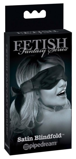 FFSLE Satynowa Maska na Oczy – Czarna