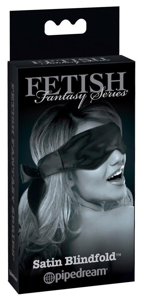 FFSLE Satynowa Maska na Oczy – Czarna