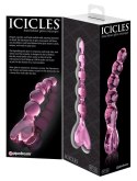 Szklane Dildo Icicles No. 43 Różowe