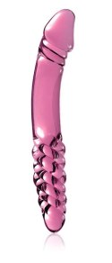 Szklane Dildo Icicles Nr 57, Różowe