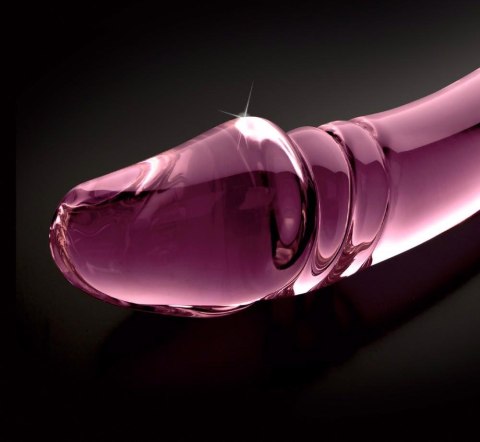 Szklane Dildo Icicles Nr 57, Różowe