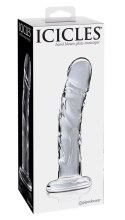 Przejrzyste Dildo Szklane Icicles No. 62