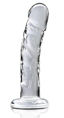 Przejrzyste Dildo Szklane Icicles No. 62