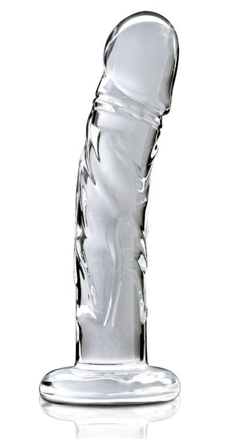 Przejrzyste Dildo Szklane Icicles No. 62