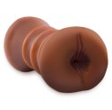 PET Flip Me Over: Dwustronny Masturbator Brązowy