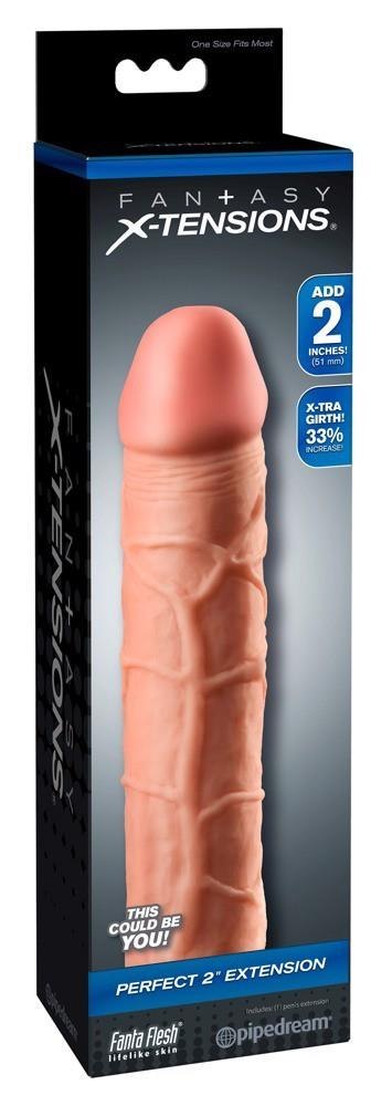 FXTP: Erotyczna Nakładka Przedłużająca Penis 5 cm