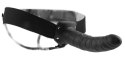 FFS 8 Nakładka Dildo Strap-On z Tunelem – Ciemna