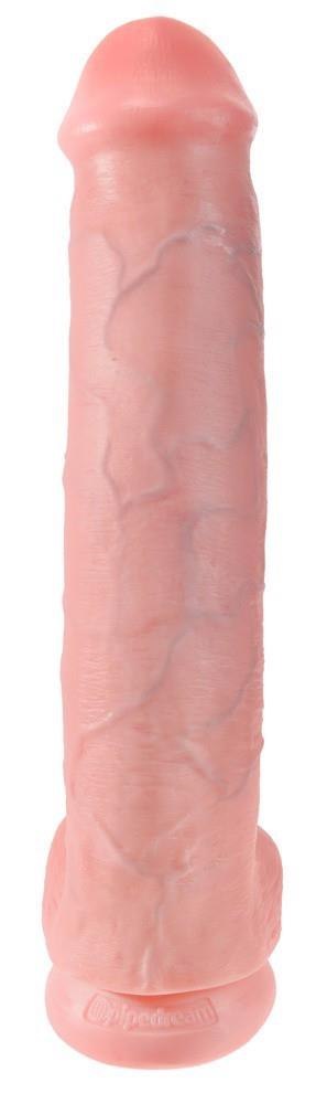 King Cock 15": Gigantyczne, Realistyczne Dildo z Jądrami
