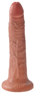 Realistyczne Dildo King Cock 7" – Naturalny Cielisty Odcień