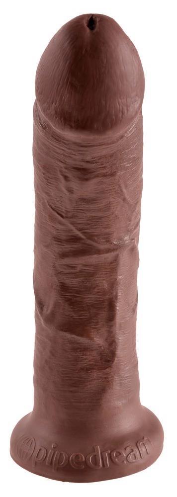 Dildo King Cock Realistyczne 20 cm Brązowe