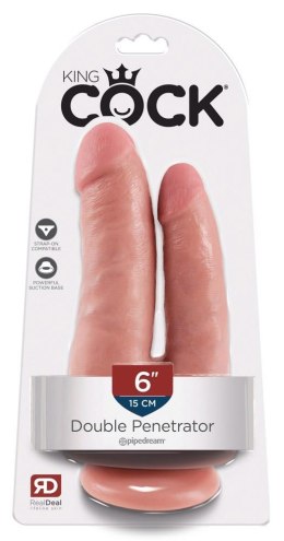 Dildo Podwójnej Rozkoszy 'King Cock'