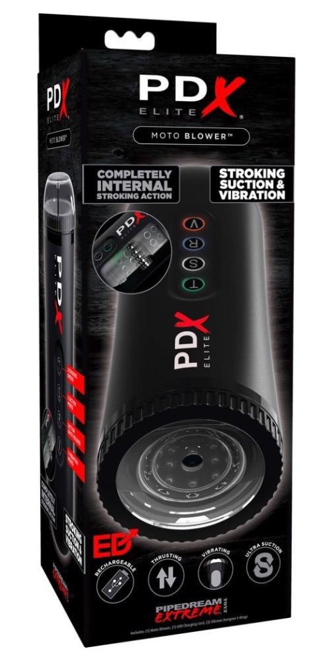 PDX Elite Moto Blower – Automatyczny Mistrz Stymulacji Oralnej