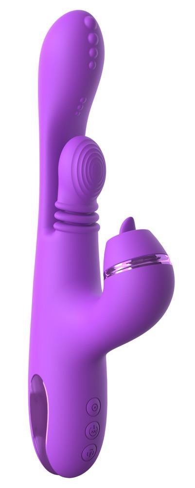 IntiMotion Pulse Pro FFH – Fioletowy, Zmysłowy Wibrator z Podwójną Stymulacją