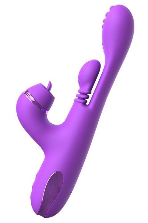 IntiMotion Pulse Pro FFH – Fioletowy, Zmysłowy Wibrator z Podwójną Stymulacją